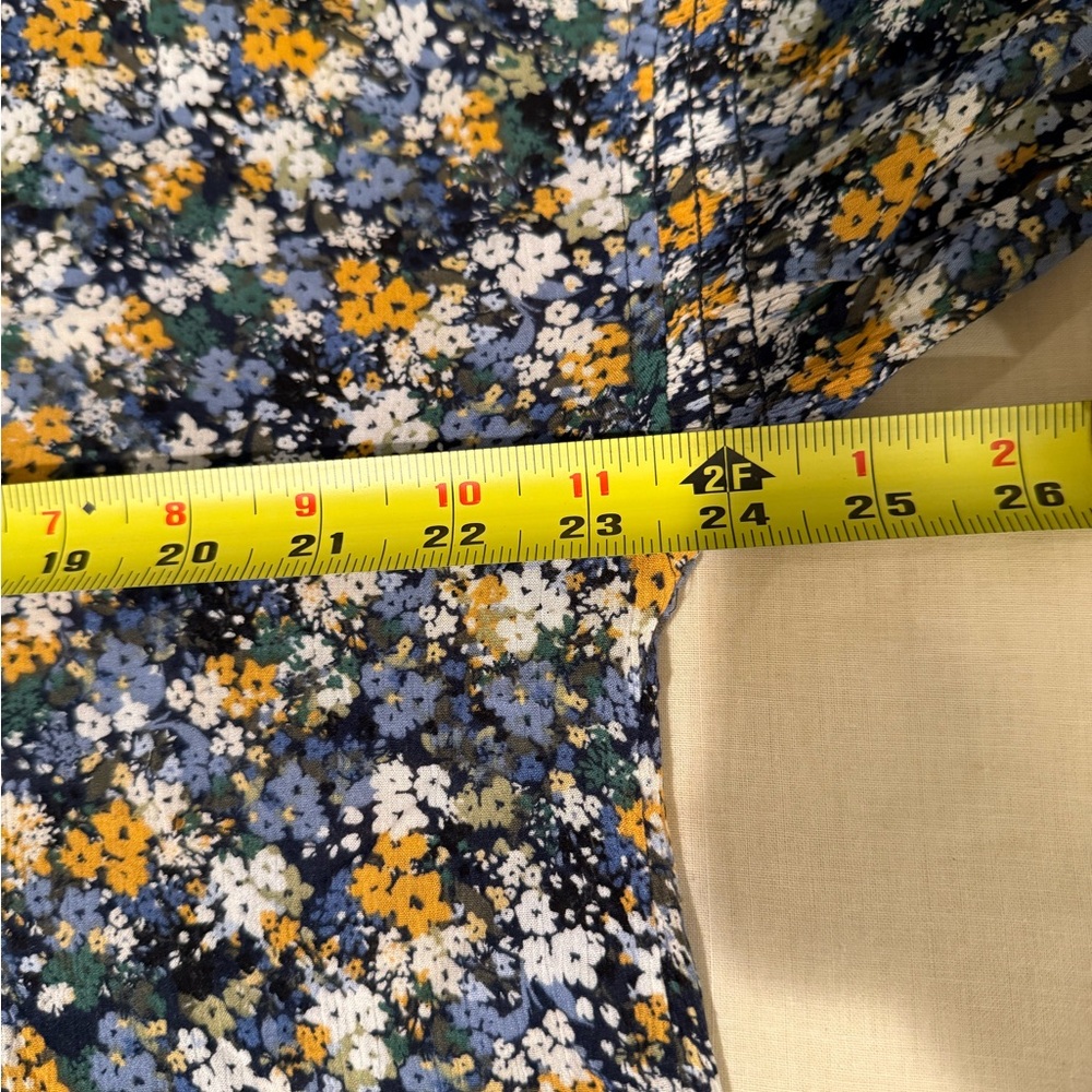 J. Jill, Floral Print Relaxed Fit Women's Blouse, Size M EUC - Picture 14 of 16